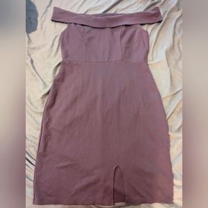 Charlotte Russe Off-Shoulder Dress